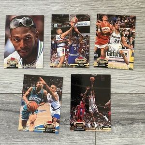 💕5 1992 topps stadium club cards